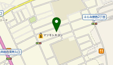 眼鏡市場 ふじみ野店の地図画像