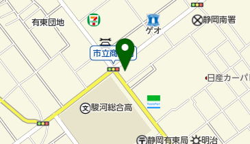 眼鏡市場 静岡富士見台店の地図画像