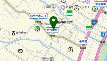 眼鏡市場 熱海店の地図画像