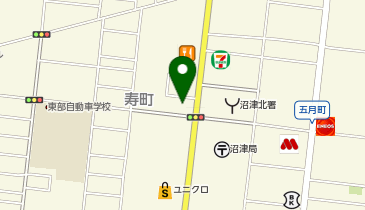 眼鏡市場 沼津リコー通り本店の地図画像