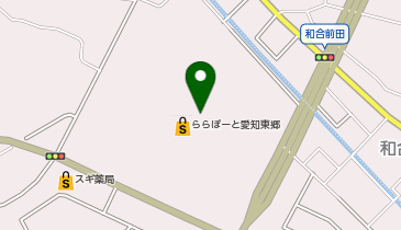 眼鏡市場 ららぽーと愛知東郷店の地図画像