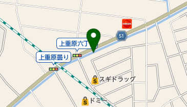 眼鏡市場 知立上重原店の地図画像