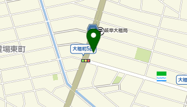 眼鏡市場 岐阜大福店の地図画像