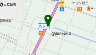 眼鏡市場 桑名安永店の地図画像