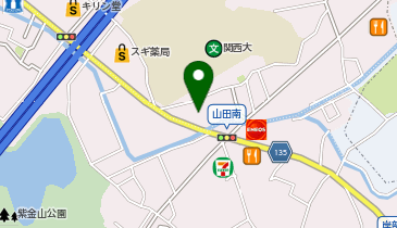 眼鏡市場 吹田山田店の地図画像