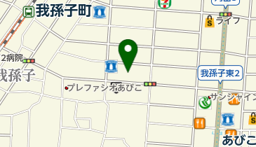 眼鏡市場 住吉あびこ店の地図画像