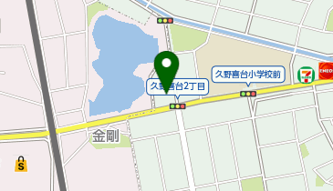 眼鏡市場 金剛店の地図画像