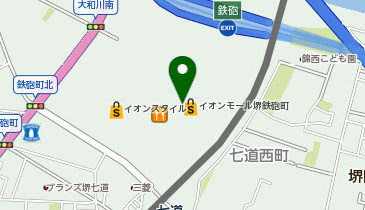 眼鏡市場 イオンモール堺鉄砲町店の地図画像