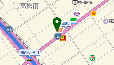 眼鏡市場 泉佐野店の地図画像