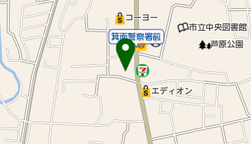 眼鏡市場 箕面店の地図画像