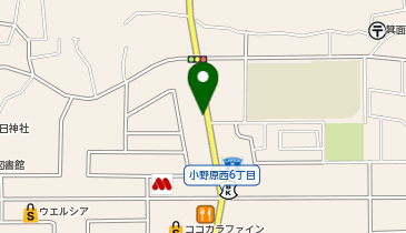 眼鏡市場 箕面小野原店の地図画像