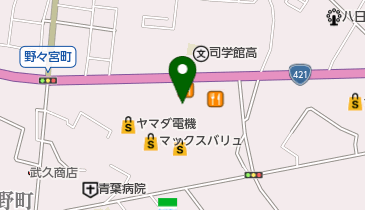 眼鏡市場 東近江店の地図画像