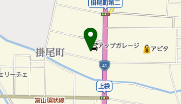 眼鏡市場 富山上袋店の地図画像