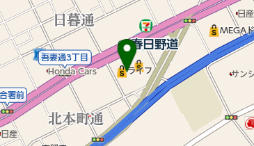 眼鏡市場 春日野道店の地図画像