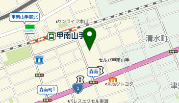 眼鏡市場 セルバ甲南山手店の地図画像