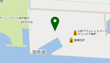 眼鏡市場 三井アウトレットパークマリンピア神戸店の地図画像