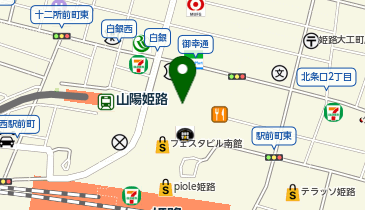 眼鏡市場 姫路駅前店の地図画像