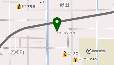 眼鏡市場 豊岡店の地図画像