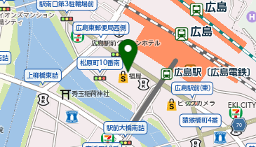 眼鏡市場 福屋広島駅前店の地図画像