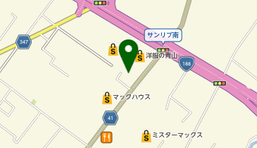 眼鏡市場 下松店の地図画像