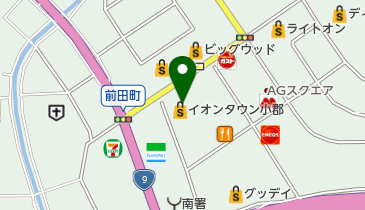 眼鏡市場 イオンタウン小郡店の地図画像