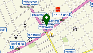 眼鏡市場 竹原店の地図画像
