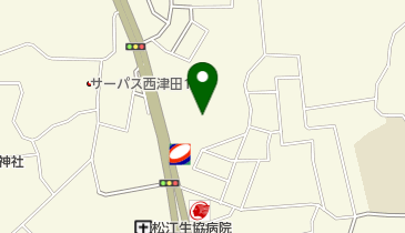 眼鏡市場 松江店の地図画像