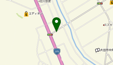 眼鏡市場 大田店の地図画像