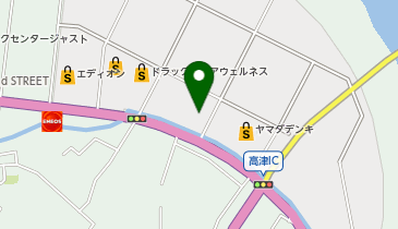 眼鏡市場 益田店の地図画像