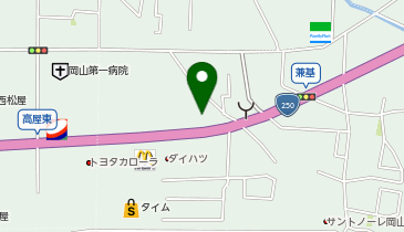 眼鏡市場 東岡山店の地図画像