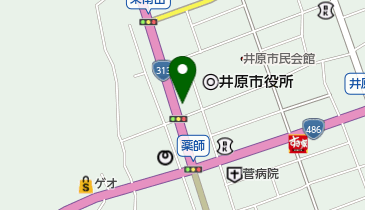 眼鏡市場 井原店の地図画像