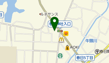 眼鏡市場 福岡春日パーク店の地図画像