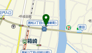眼鏡市場 福岡筥松店の地図画像