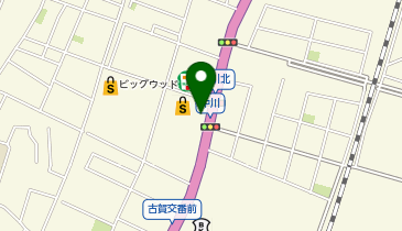 眼鏡市場 福岡古賀店の地図画像