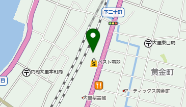 眼鏡市場 門司大里店の地図画像