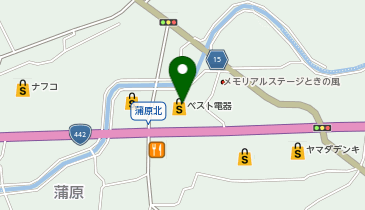 眼鏡市場 八女店の地図画像