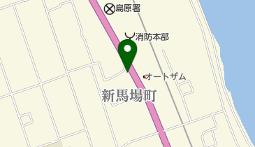 眼鏡市場 島原店の地図画像