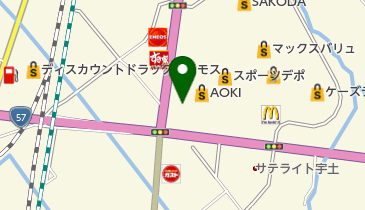 眼鏡市場 熊本宇土店の地図画像