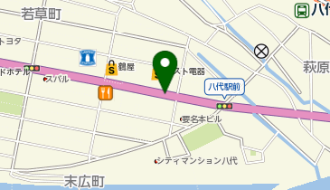 眼鏡市場 八代旭中央店の地図画像