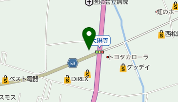 眼鏡市場 菊池店の地図画像