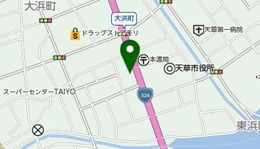 眼鏡市場 天草市役所前店の地図画像