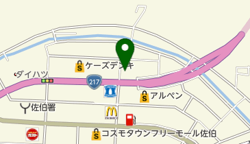 眼鏡市場 佐伯店の地図画像