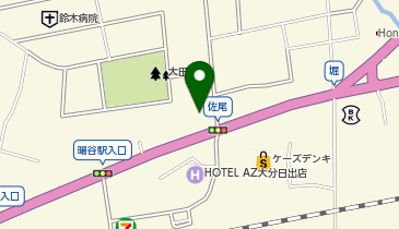 眼鏡市場 日出店の地図画像