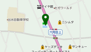 眼鏡市場 鹿児島出水店の地図画像