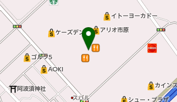 ALOOK アリオ市原店の地図画像