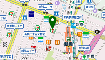 カラオケまねきねこ 新橋SL広場前店の地図画像