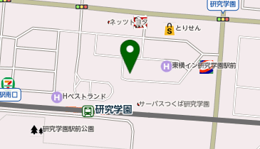 カラオケまねきねこ 研究学園駅前店の地図画像