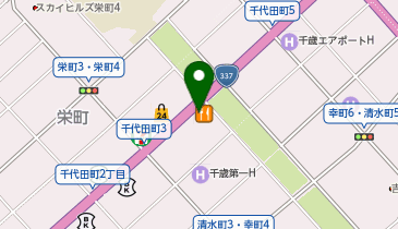 カラオケまねきねこ 千歳駅前店の地図画像