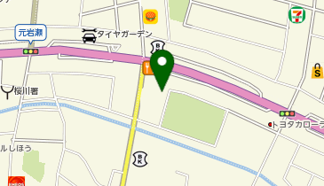 カラオケまねきねこ 岩瀬店の地図画像