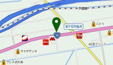 カラオケまねきねこ 大洲インター店の地図画像